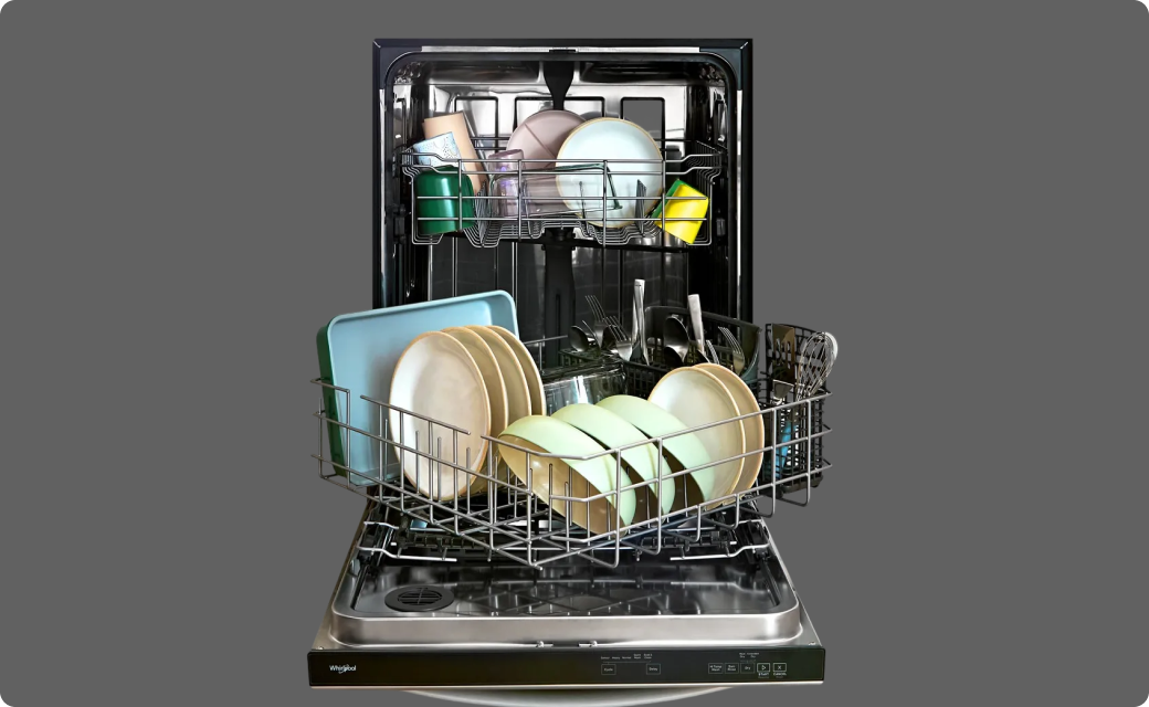 Whirlpool 24 Stainless Dishwasher