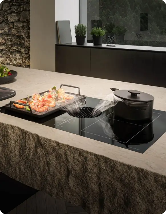 JennAir Induction Downdraft Cooktop