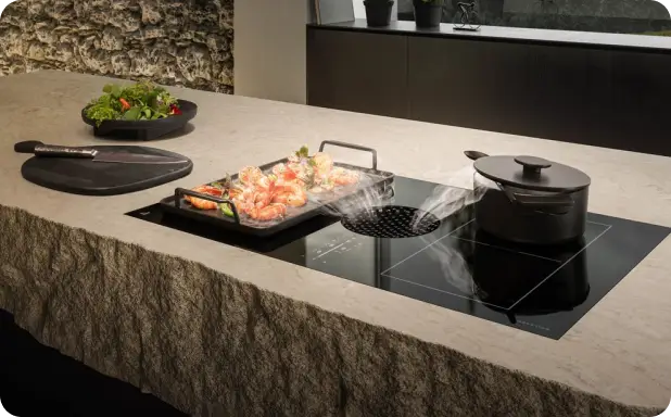 JennAir Induction Downdraft Cooktop