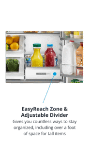 Whirlpool Refrigerator Easy To Reach Section