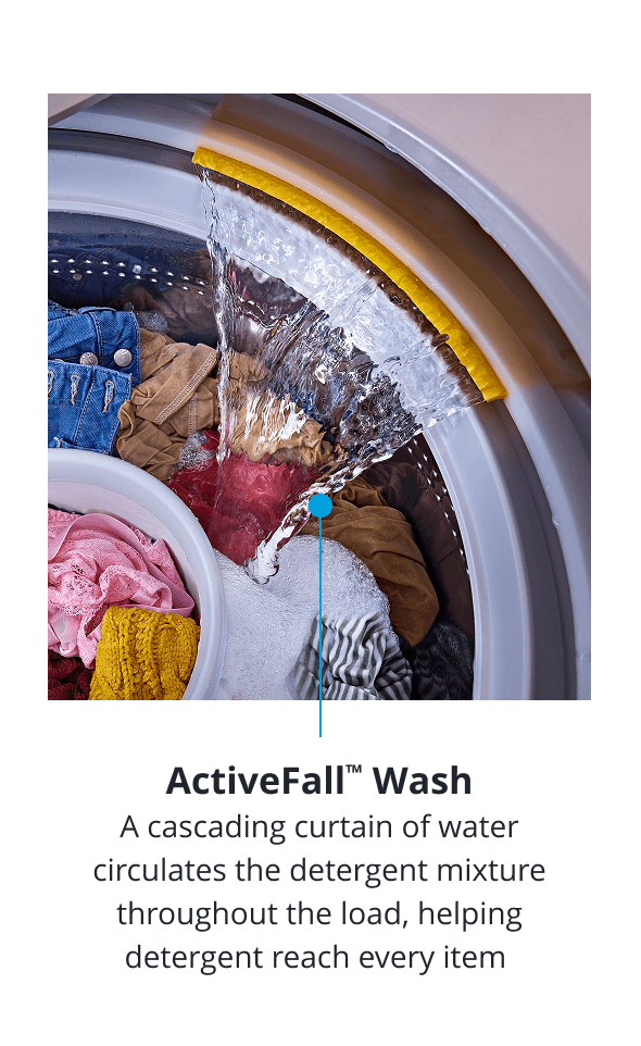 Active fall wash